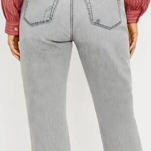 Loft straight leg cropped jeans